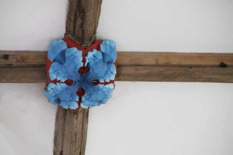 Widecombe – ceiling in the church, May 2015 (Dartmoor)