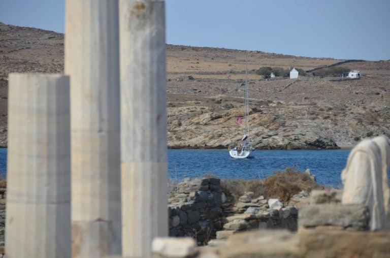 Greece, Delos – boat, Sept.2013
