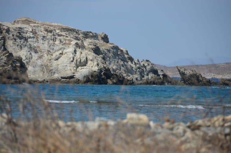 Greece, Delos – rock and sea, Sept.2013
