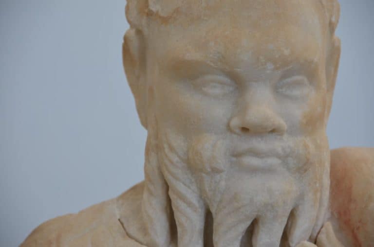Greece, Delos – face, Sept.2013
