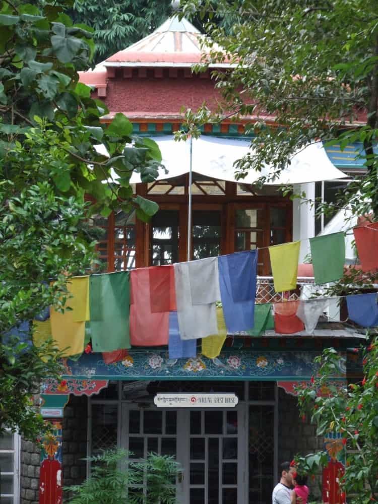 India, Dharamsala – prayer flags, Sept.2006 (Dharamsala)