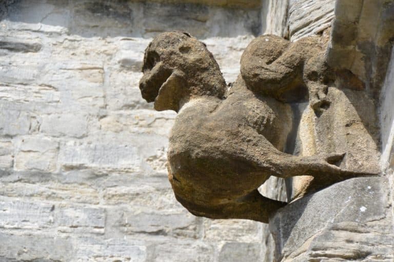 Dorchester – gargoyle, May 2015 (Dorset)