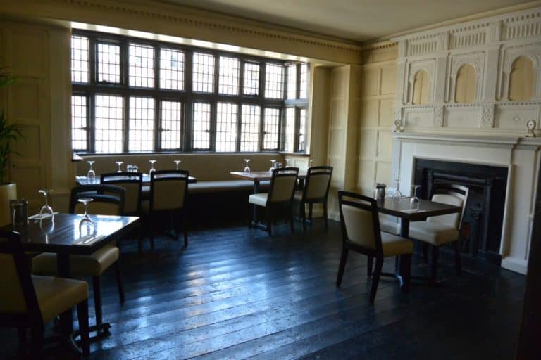 Dorchester – room in a restaurant, May 2015 (Dorset)
