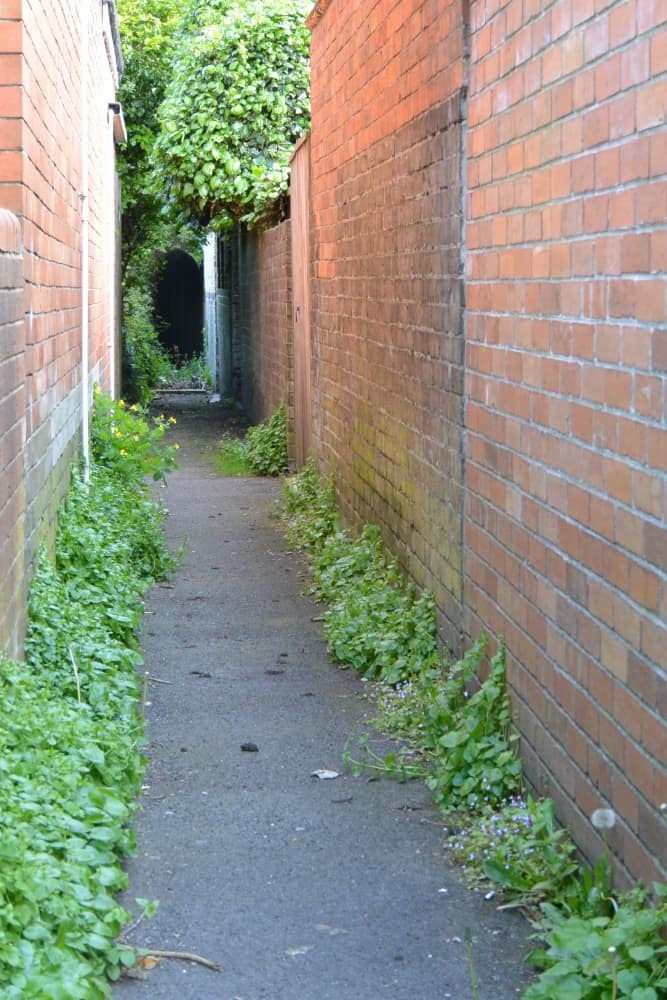 Dorchester – between walls, May 2015 (Dorset)