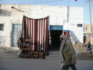 チュニジア、ドゥーズ－穀物 2008年12月