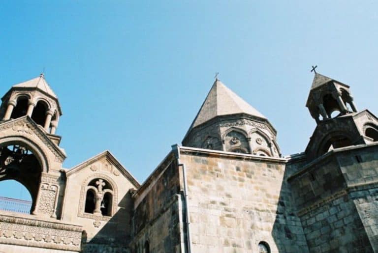 Armenia, Echmiadzin – church, Autumn 2005