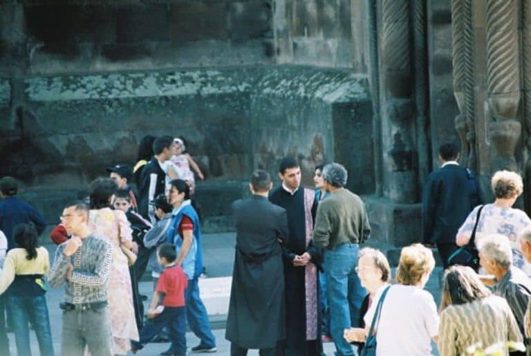 Armenia, Echmiadzin – twos and threes, Autumn 2005