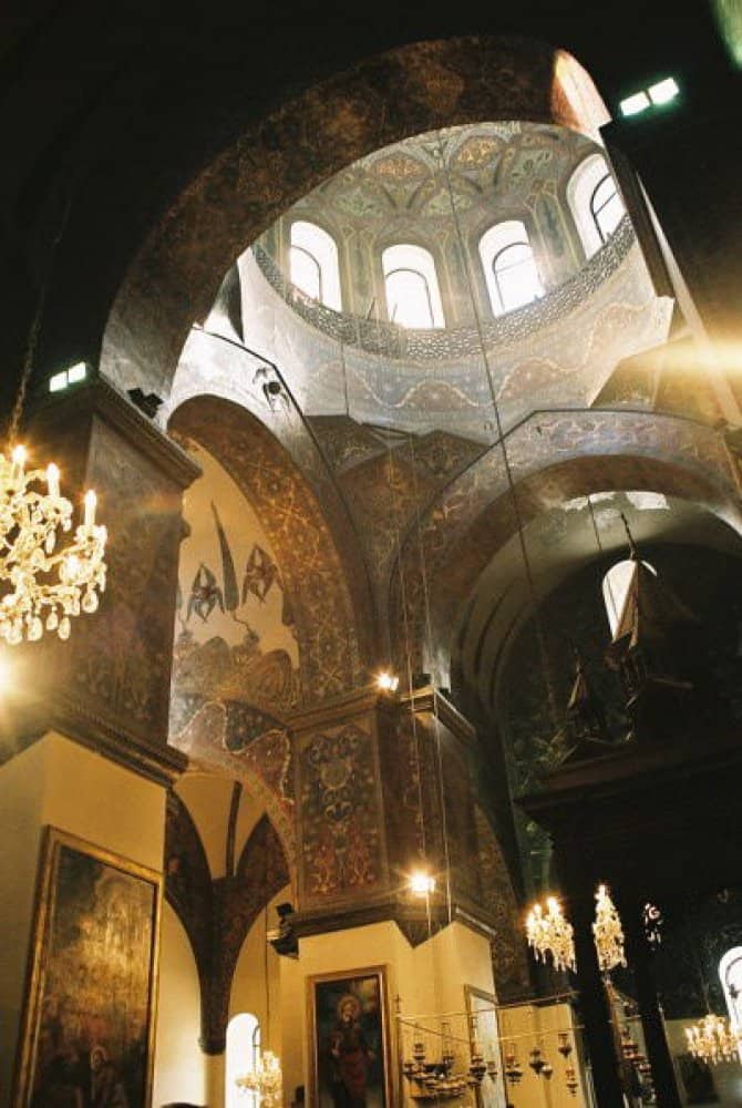 Armenia, Echmiadzin – inside, Autumn 2005
