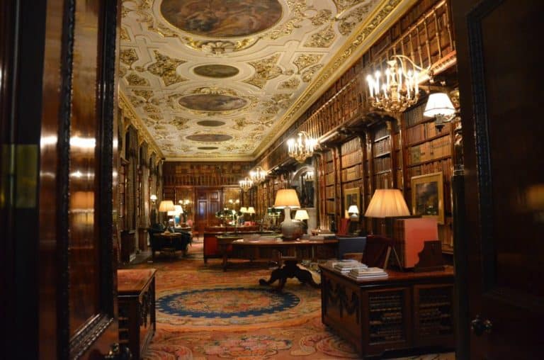 Inghilterra, Chatsworth – libreria, maggio 2013
