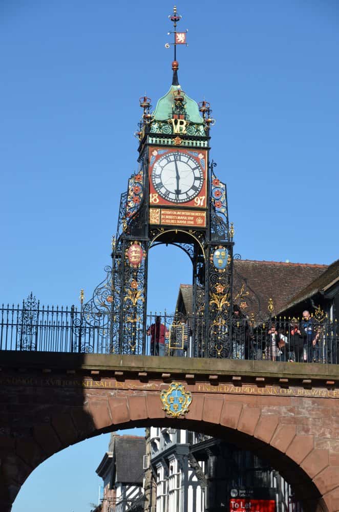 Il secondo orologio più popolare, a Chester