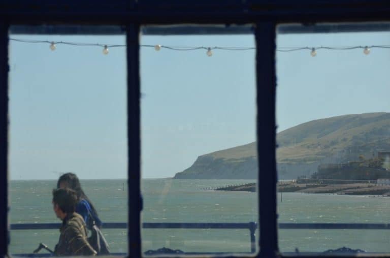 England, Eastbourne – through the glass, July 2014 (Eastbourne)