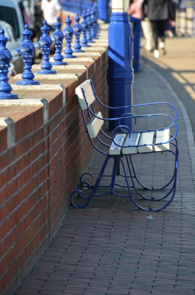 England, Eastbourne – bench, July 2014 (Eastbourne)