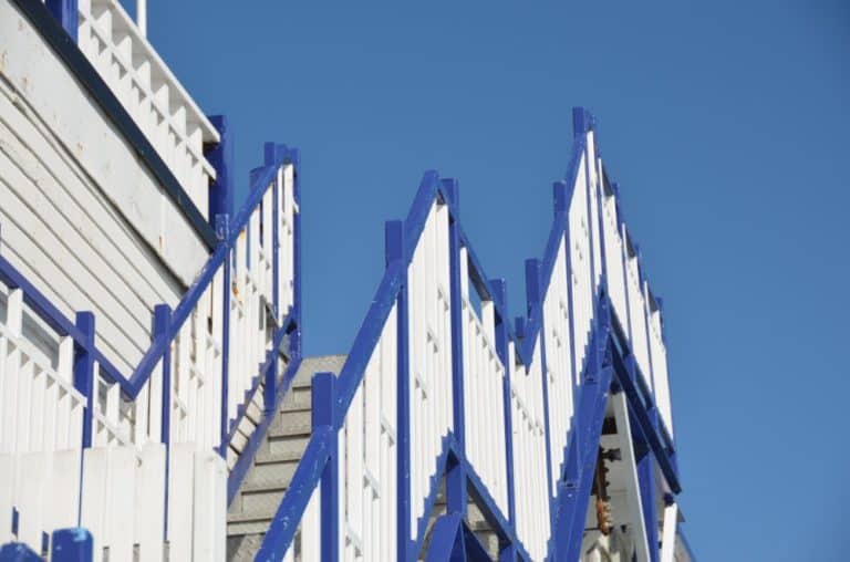 England, Eastbourne – stairs to blue sky, July 2014 (Eastbourne)
