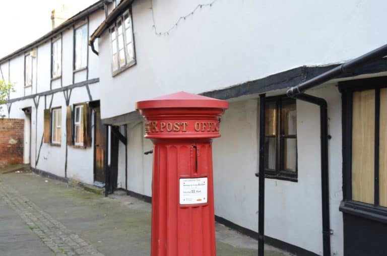 Inghilterra, Eton  – casella postale, mar.2014 (Windsor)