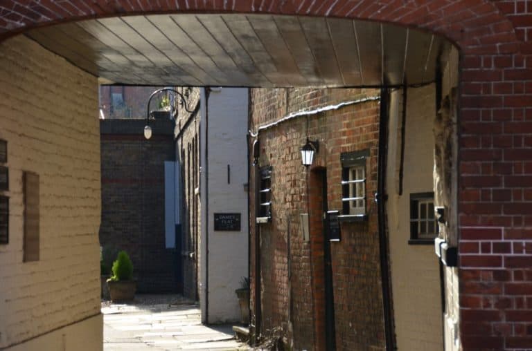 Inghilterra, Eton  – angolo silenzioso, mar.2014 (Windsor)