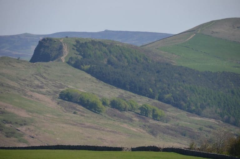 Inghilterra, Peak District  – panorama, maggio 2013