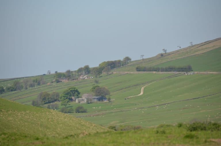 Inghilterra, Peak District  – collina, maggio 2013