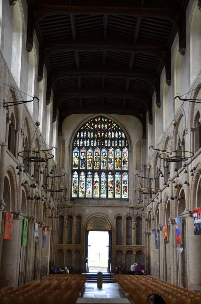 Inghilterra, Rochester – interno della cattedrale, giugno 2013
