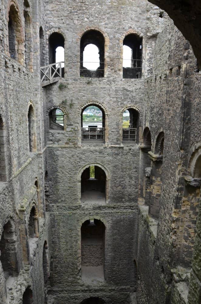 Inghilterra, Rochester – dentro il castello, giugno 2013
