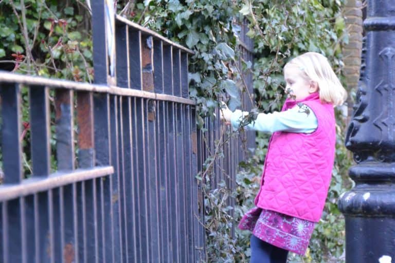 St.Albans – bambina e cancello, Mar.2015