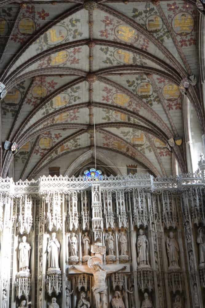 St.Albans – intagli e soffitto, Mar.2015