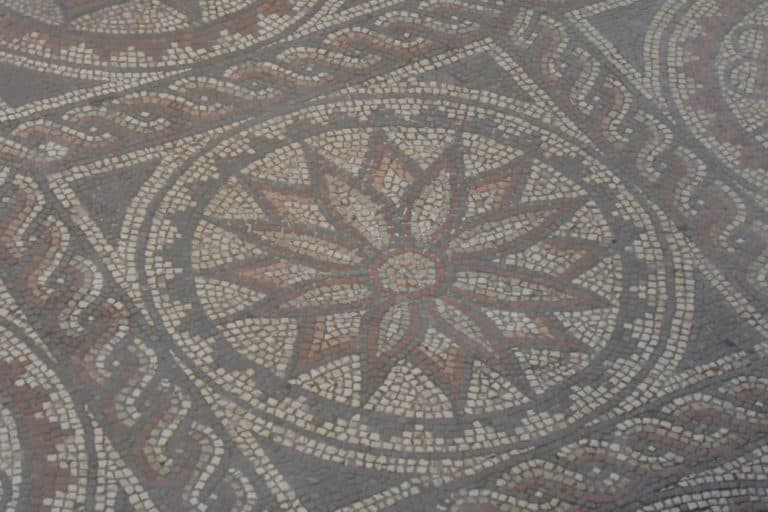 St.Albans – disegno di un mosaico, Mar.2015