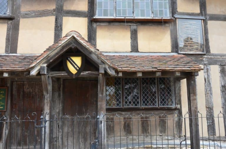 Inghilterra,  Stratford-upon-Avon  – casa, maggio 2013