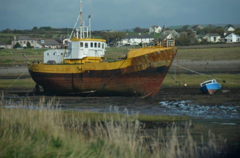 Inghilterra, Walney – barca, ottobre 2013