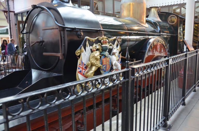 Inghilterra, Windsor  – locomotiva, mar.2014 (Windsor)