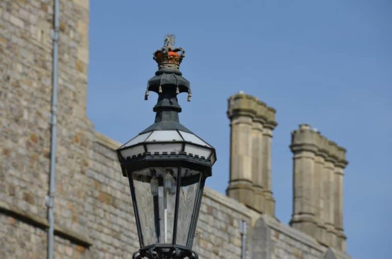 Inghilterra, Windsor  – lampione, mar.2014 (Windsor)
