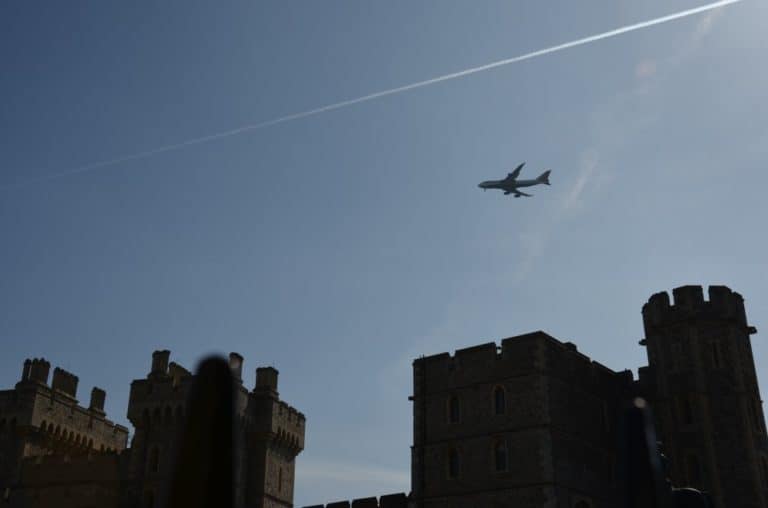 Inghilterra, Windsor  – aeroplano, mar.2014 (Windsor)