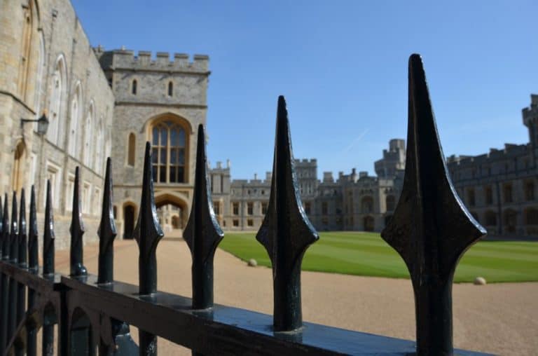 Inghilterra, Windsor  – recinto nel castello, mar.2014 (Windsor)