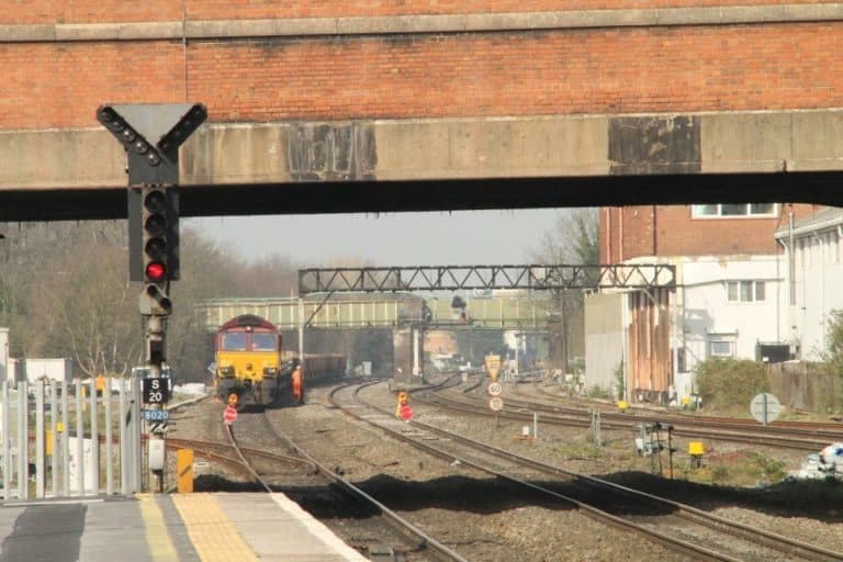 Inghilterra, Windsor  – treno, mar.2014 (Windsor)