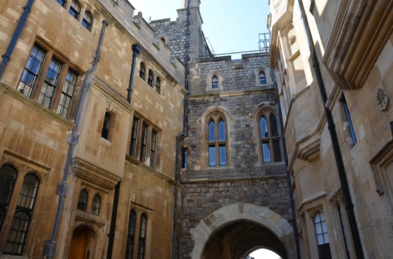 Inghilterra, Windsor  – parte del castello, mar.2014 (Windsor)