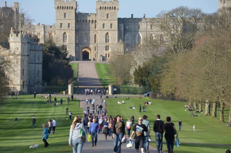 Inghilterra, Windsor  – Long Walk, mar.2014 (Windsor)