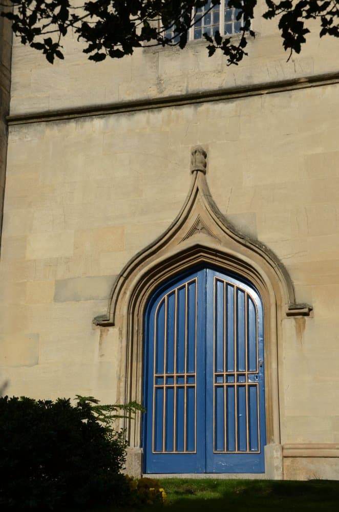 Inghilterra, Windsor  – porta blu, mar.2014 (Windsor)