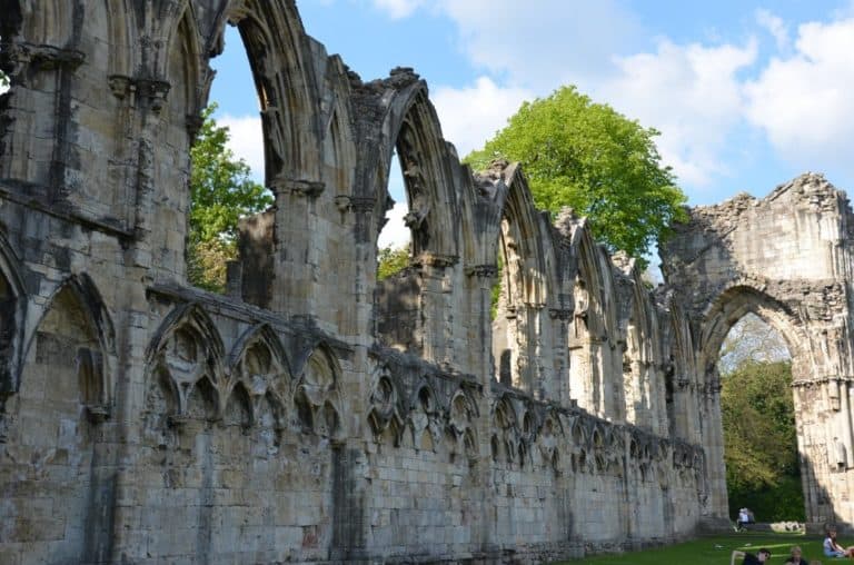 England, York – ruin, May 2013 (York)
