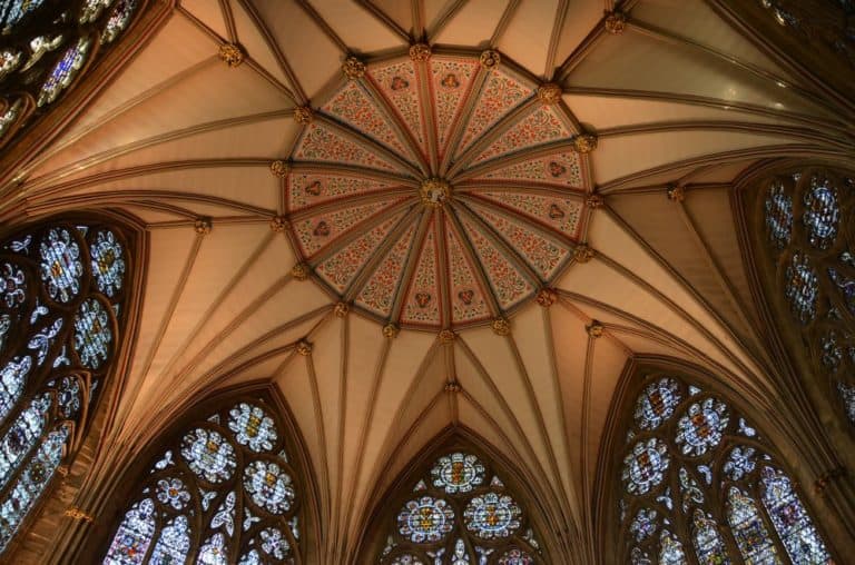 England, York – gorgeous ceiling, May 2013 (York)