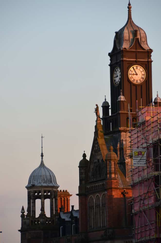 England, York – clock tower, May 2013 (York)