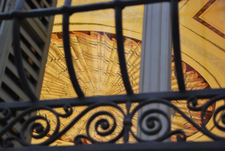 Faenza – gorgeous ceiling, Feb.2015 (Emilia-Romaña)