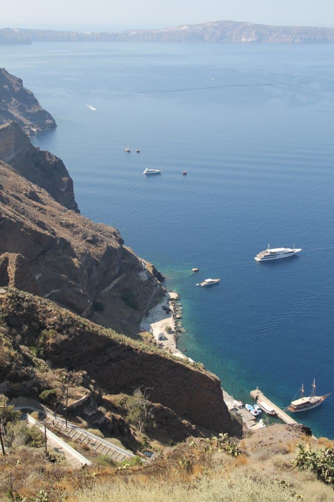 Greece, Santorini, Fira – water edge, Aug. 2013 (Santorini)