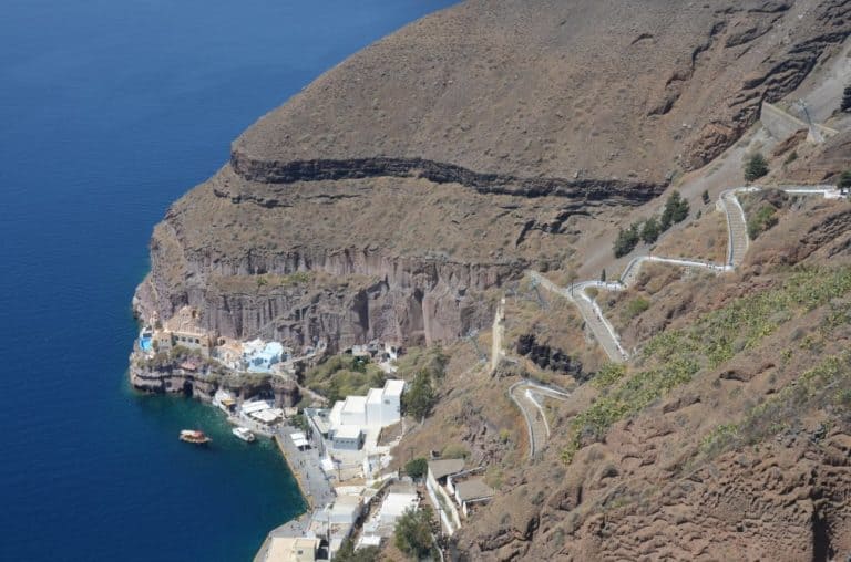 Greece, Santorini, Fira – route, Aug. 2013 (Santorini)