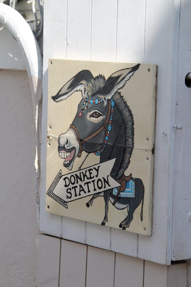 Greece, Santorini, Fira – Donkey Station, Aug. 2013 (Santorini)
