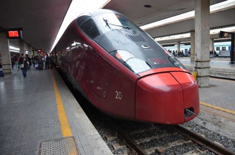 Cogimos el nuevo tren Italo