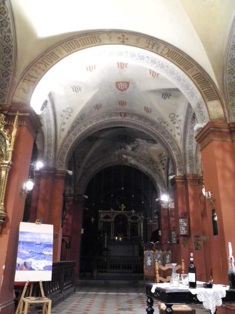 Italy, Florence – inside church, Apr. 2013 (Florencia)