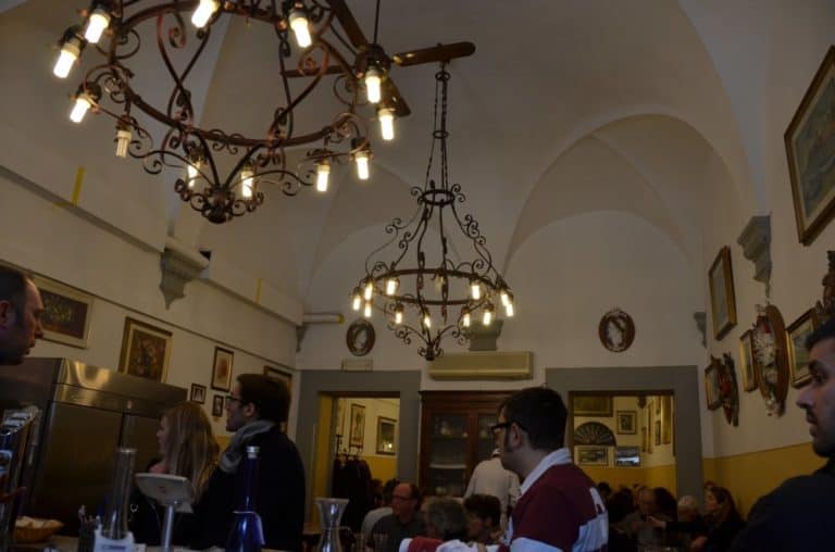 Italy, Florence – restaurant, Apr. 2013 (Florencia)
