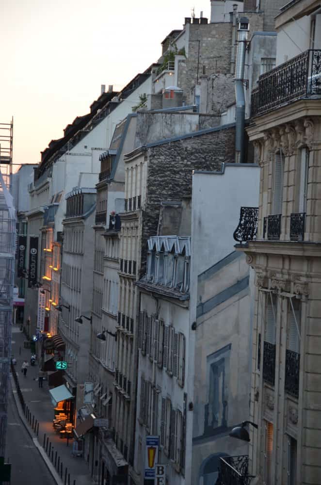 France, Paris – from hotel room, June 2013 (París)
