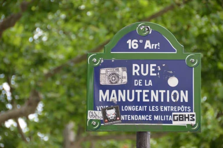 France, Paris – sign, June 2013 (París)