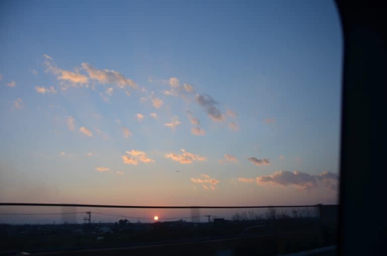 Japan, Chiba – sky, Dec.2014