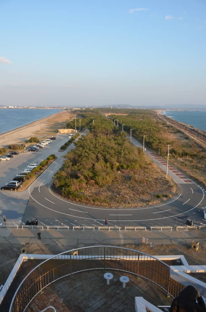 Japan, Futtsu – view from top, Dec.2014
